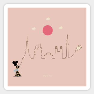 Tokyo Skyline Magnet